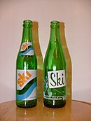 Ski soda bottles Ski soda bottle.JPG