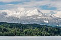 English: View of the Wörther See and the Mittagskogel from the MS Kärnten Deutsch: Blick über den Wörther See auf den Mittagskogel vom MS Kärnten