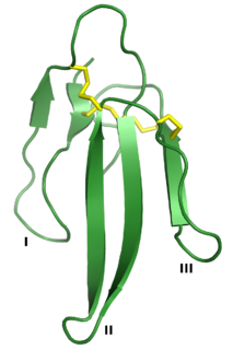 Three-finger toxin Toxin protein