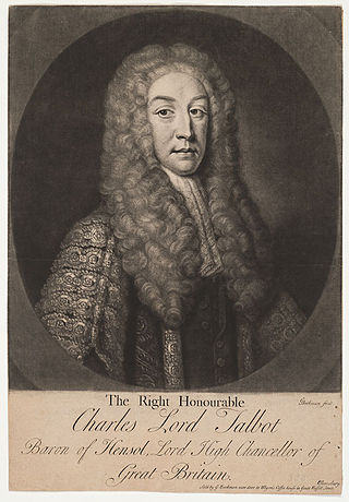 <span class="mw-page-title-main">Earl Talbot</span> Earldom in the Peerage of Great Britain