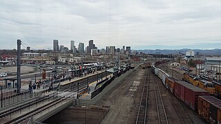 <span class="mw-page-title-main">38th & Blake station</span> Commuter rail station in Denver, Colorado