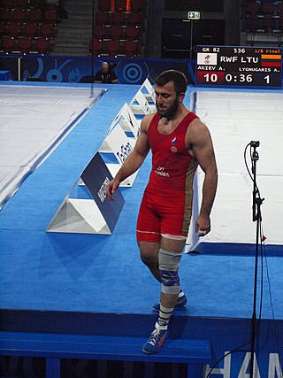 <span class="mw-page-title-main">Adlan Akiev</span> Russian Greco-Roman wrestler