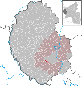 Kaart van Birtlingen