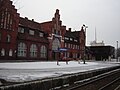 Railway station in Braniewo