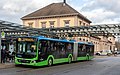 MAN Lion's City EfficientHybrid at Baden-Baden station