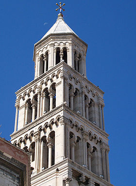 La cathédrale Saint-Domnius de Split.