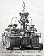 Perfume fountain for the Dutch contribution to the Centennial Exposition in 1876