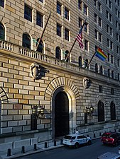 Federal Reserve Bank of New York Building - Entrance