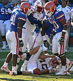 A football game, Florida Atlantic at Florida