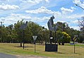 English: Giant Galah display at Gulargambone, New South Wales