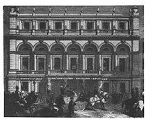 The arrival of Prime Minister Lord Palmerston for the opening of the Hartley Institute on 15 October 1862 HartleyOpening.JPG