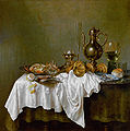 ontbijt met krab (1648) Willem Claesz. Heda, Hermitage