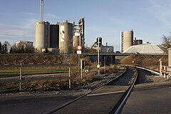 Holcim factory in Dotternhausen, Baden-Wurttemberg, Germany. Holcim-Dotternhausen-271215.JPG