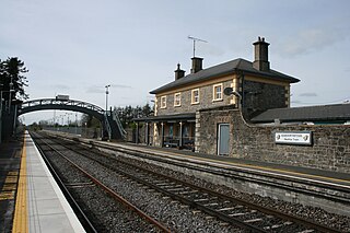 <span class="mw-page-title-main">Edgeworthstown railway station</span> Station in County Longford, Ireland