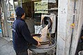 Pistachio roasting. Seen in Nasser-e Khosrow avenue, Tehran