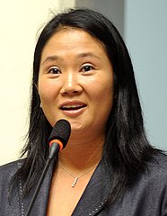 Former Congresswoman Keiko Fujimori (Popular Force)