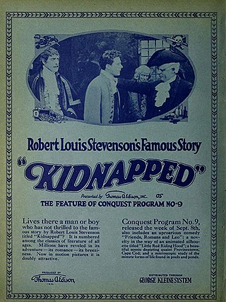 <i>Kidnapped</i> (1917 film) 1917 silent film directed by Alan Crosland