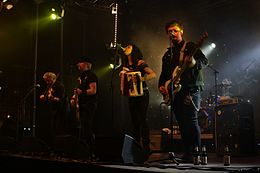 The Mahones performing in 2010