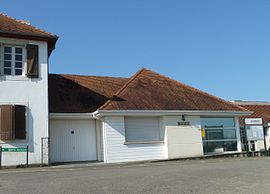 The town hall of Loubieng