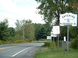 <span class="mw-page-title-main">West Stockbridge, Massachusetts</span> Town in Massachusetts, United States