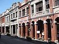 Baroque-style architecture along Sanxia Old Street