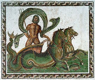 <span class="mw-page-title-main">Neptune (mythology)</span> Roman god of freshwater and the sea