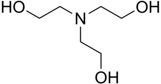 <span class="mw-page-title-main">Triethanolamine</span> Chemical compound