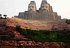 Monumint veur Yan en Huang in Zhengzhou.