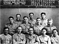 Lee Beom-seok com o Exército de Libertação da Coreia e agentes do OSS.