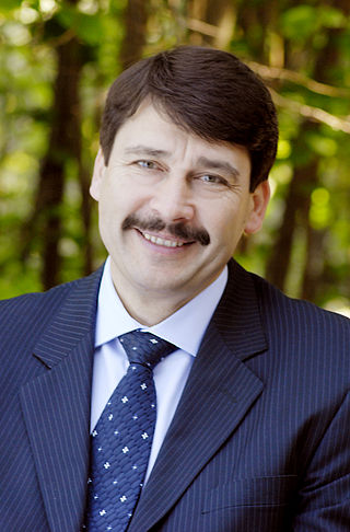 <span class="mw-page-title-main">János Áder</span> President of Hungary from 2012 to 2022