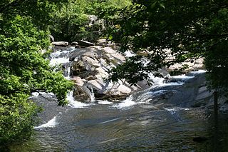 Afon Ogwen River in Wales