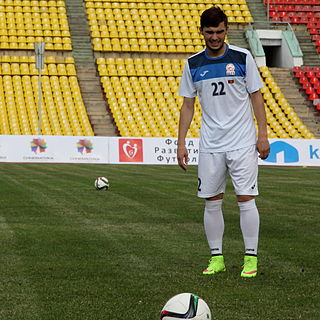 <span class="mw-page-title-main">Anton Zemlyanukhin</span> Kyrgyzstani footballer