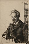 August Strindberg (1910) 29,8x19,8 cm. ZG231