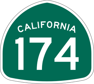 <span class="mw-page-title-main">California State Route 174</span> Highway in California