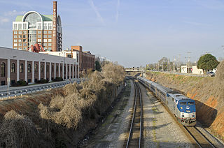 <i>Carolinian</i> (train) Amtrak service between New York, NY and Charlotte, NC