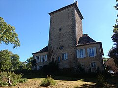 L'arrière de la tour