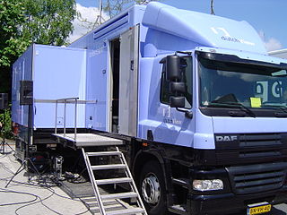 <span class="mw-page-title-main">Production truck</span> Mobile audio and video control room