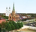 Igrexa evanxélica luterana Martiño Lutero e igrexa católica romana da Inmaculada Concepción da Virxe María en Daugavpils (1912)