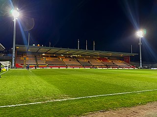 <span class="mw-page-title-main">Firhill Stadium</span> Football stadium in Glasgow, Scotland