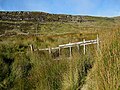 Footbridge and Cliffs