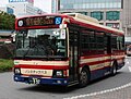 2009年に初めて導入された日野車（レインボーII・ノンステップ）