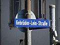 Gebrüder-Lein-Straße in Pirna