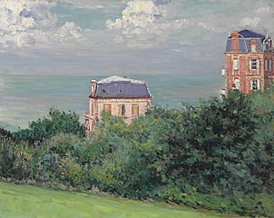 Gustave Caillebotte : 'Villas à Villers-sur-Mer, 1880.