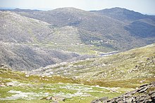 The view from Mount Tate, looking towards Guthega. Guthega Tate.JPG