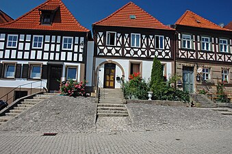 Häuserzeile auf dem Marktplatz