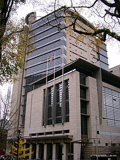 Mark O. Hatfield United States Courthouse Federal courthouse in Portland, Oregon, U.S.