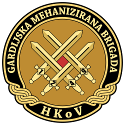 Gardijska mehanizirana brigada - oznaka