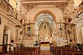 The interior of St. Thomas Church