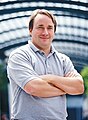 Image 10Linus Torvalds, a famous Fennoswede software engineer, best known for initiating the development of the Linux kernel (from Culture of Finland)