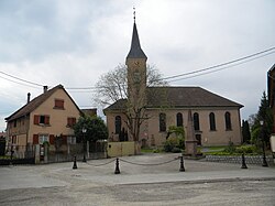 Skyline of Lipsheim